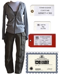 Alicia Vikander Screen-Worn Costume as Lara Croft in ''Tomb Raider'' -- With COA From MGM